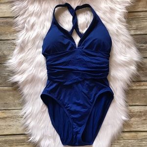 LAUREN by RALPH LAUREN 1 Piece Swimsuit Size 10